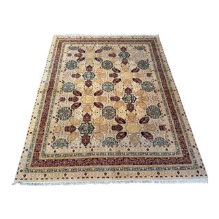 Vintage Lahore Wool Rug For Sale