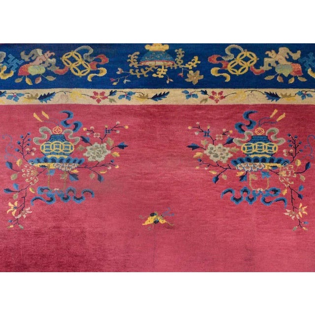 1920s Chinese Art Deco Rug For Sale - Image 5 of 11