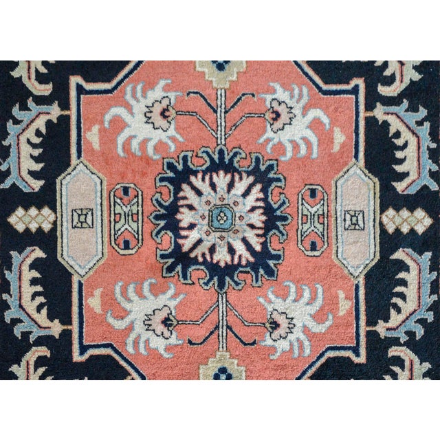 Mid 20th Century Vintage Persian Heriz Rug For Sale - Image 5 of 12