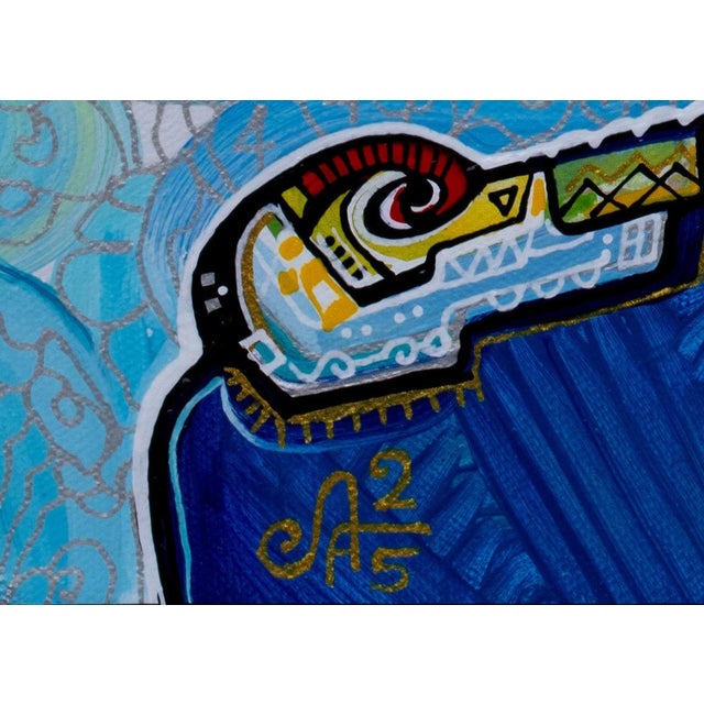 Abstract Alexander Arshansky, "Young General" Abstract Piece For Sale - Image 3 of 3