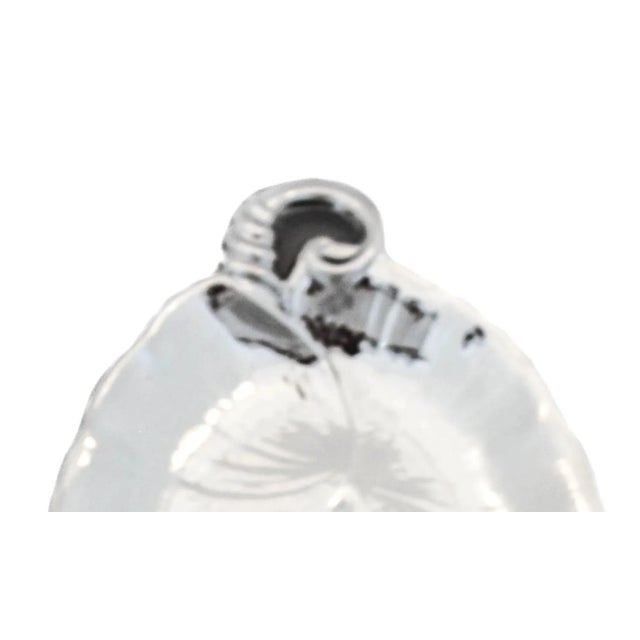 Art Nouveau Sterling Silver Art Nouveau Leaf Dishes - A Pair For Sale - Image 3 of 7