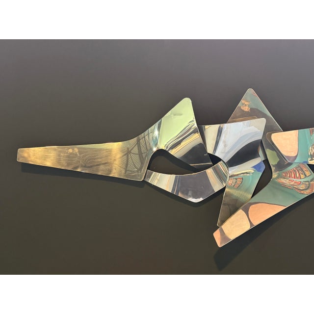 Christophe Rotais, French Wall Sculpture, 2012, Aluminum For Sale - Image 3 of 10