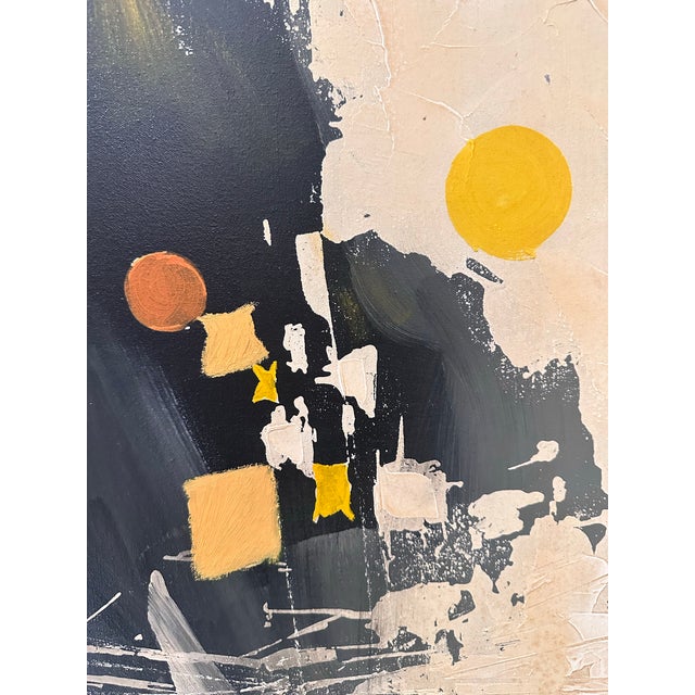Mid-Century Abstract Painting For Sale - Image 4 of 12