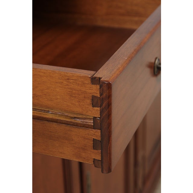 Italian Neoclassical Cherry Sideboard For Sale In Philadelphia - Image 6 of 16