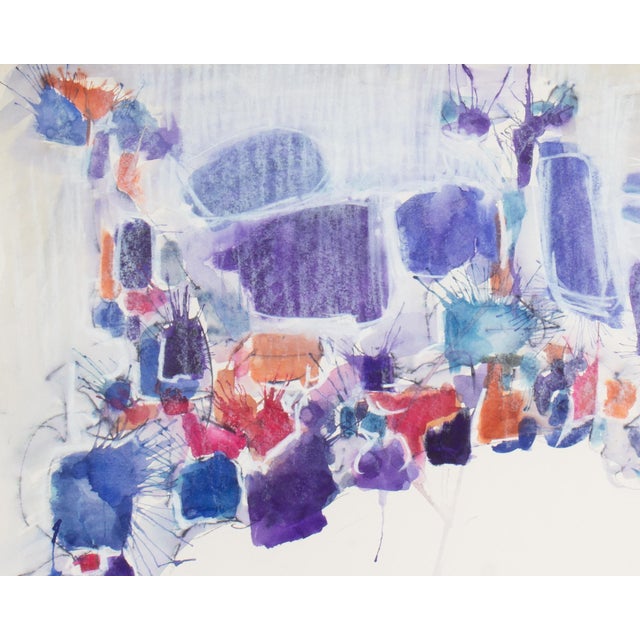 1964 Abstract Mixed Media Painting by James L. Bruch For Sale - Image 10 of 10