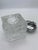 1970s Mid-Century Glass Ice Cube Lighter For Sale - Image 5 of 6