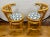 Wood Vintage 3 Pc Bamboo and Rattan Honeymoon Bistro Set, Table and Two Chairs For Sale - Image 7 of 7