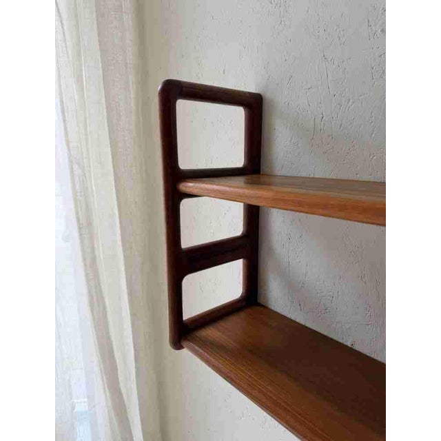 Danish Teak Wall Rack from Dyrlund, 1960s For Sale - Image 4 of 13