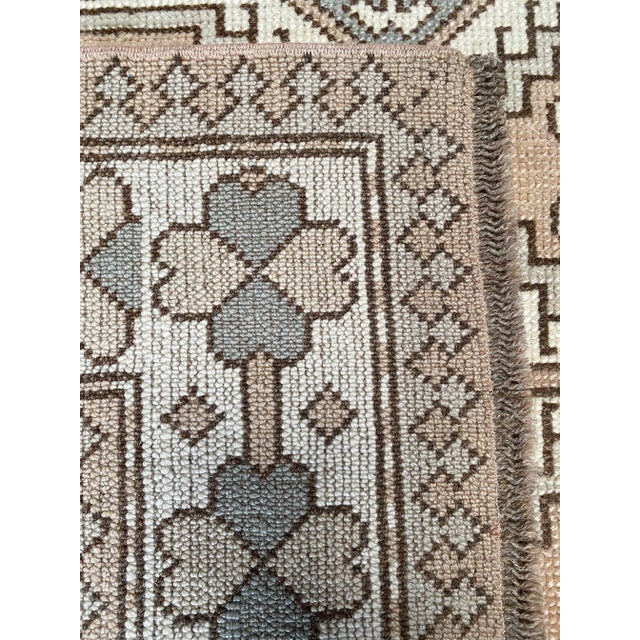 1960s Bellwether Rugs Vintage Oushak - 5'4" X 7'8" For Sale - Image 5 of 6