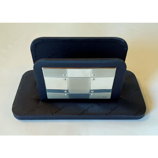 Pierre Cardin Pierre Cardin Sterling Letter Holder For Sale - Image 4 of 10