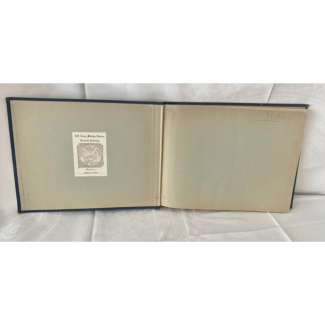 Rare 1942 Tactical Military Atlas Features the Official Institutional Presentation Bookplate of Brigadier General Sidney Rae Hinds. For Sale - Image 4 of 18