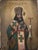 Wood 19th Century Finely Painted Antique Orthodox Icon Depicting Saint Theodosius of Chernihiv Oil on Panel For Sale - Image 7 of 8