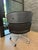 Herman Miller Eames Time Life Office Chair in black leather with a polished chrome frame and base. Originally designed by...