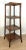 Mid 20th Century Vintage Bamboo Tiered Pagoda Étagère For Sale - Image 5 of 12