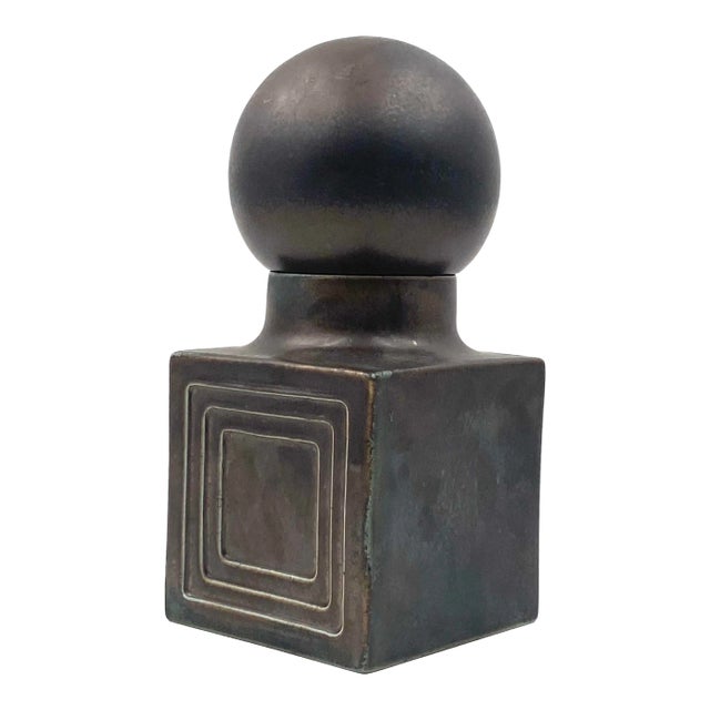 Xavier Feal, Mid-Century Modern Brown Ceramic, France 1960s For Sale