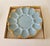 1950s Anchor Hocking Delphite Blue Egg Plate With 14k Gold Trim - Unused and Mint in Box For Sale In Sacramento - Image 6 of 9