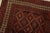 Black Baloch Rug 3’4” X 6’5” Black Wool Vintage Tribal Hand-Knotted Oriental Carpet For Sale - Image 8 of 12