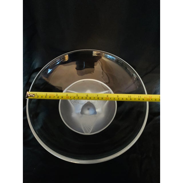 Mid 20th Century Sasaki Crystal "Wings" Centerpiece/Compote Bowl For Sale - Image 11 of 12