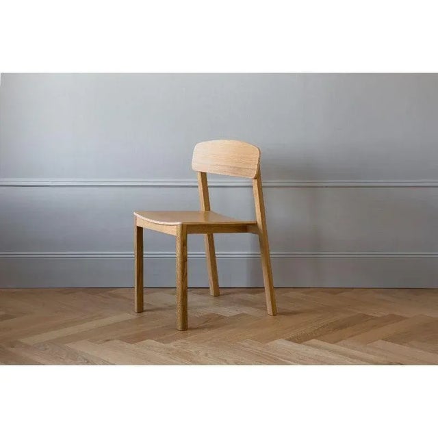 Halikko dining chair by Made By Choice Dimensions: 51 x 47 x 79 cm Materials: solid oak Standard finishes: natural wood /...