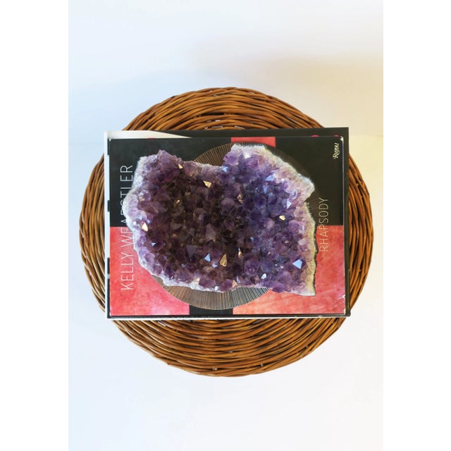Contemporary Purple Amethyst Natural Specimen Decorative Object For Sale - Image 3 of 11