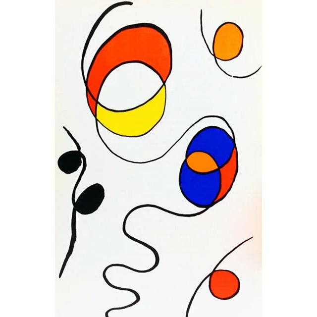 Artist: Alexander Calder Country: USA Title: Untitled DM56173 Medium: Original Lithograph Marks: Not signed, not numbered...