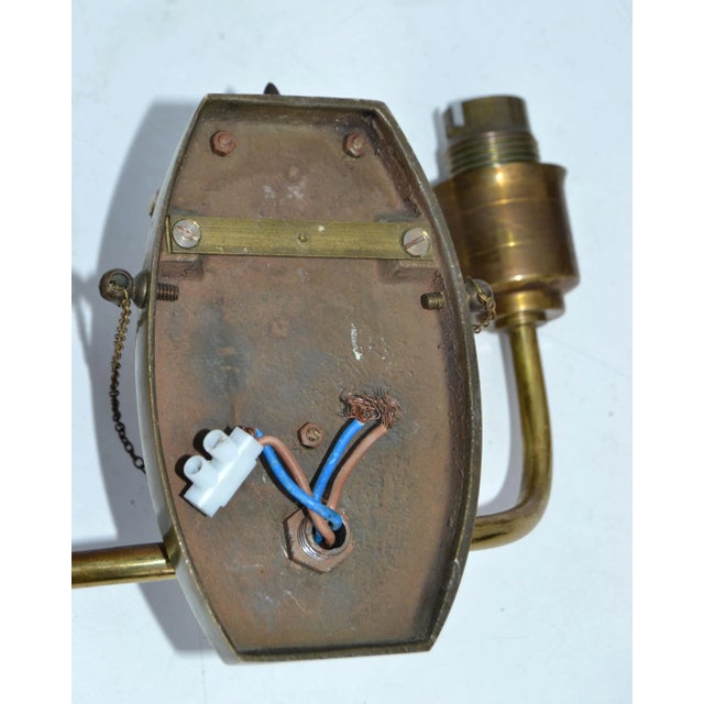 Maison Baguès 2 Arm Horse Head Sconces Wall Lights French Neoclassical 1950 Pair For Sale - Image 11 of 13