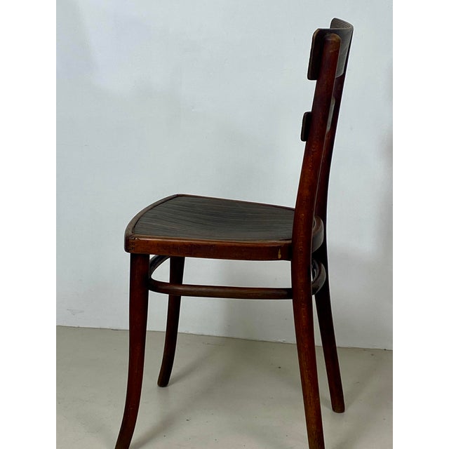Vintage Model No. 651 Beechwood Chairs by Michael Thonet for Thonet, 1939, Set of 4 For Sale - Image 3 of 18