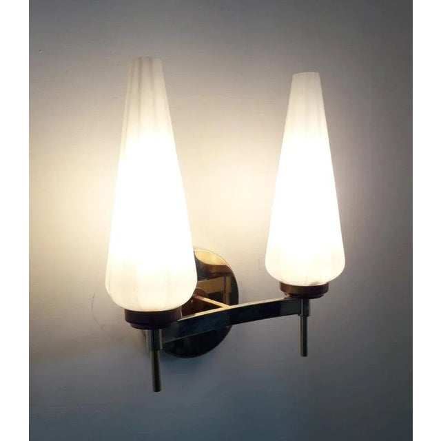 Mid-Century Modern 1950s Midcentury Sconce For Sale - Image 3 of 8