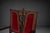 1900 - 1909 Art Nouveau Italian Red Armchairs in the style of Georges De Feure, 1905, Set of 2 For Sale - Image 5 of 11