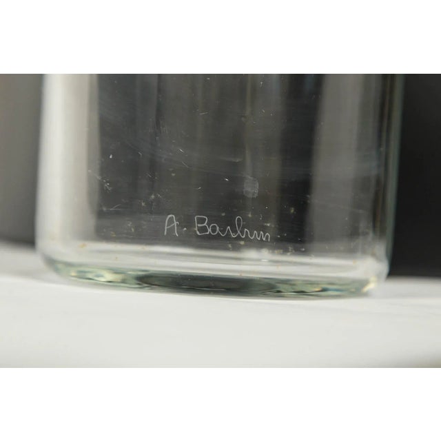 Late 20th Century Murano Glass Vase, Signed Barbini, 20th Century, Italy For Sale - Image 5 of 8