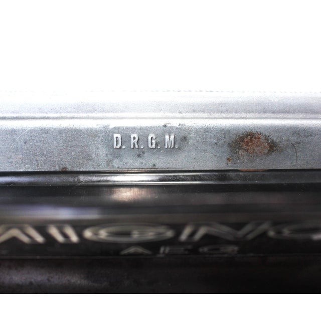 Aeg Mignon Model 4 Index Typewriter with Cyrillic Index, Germany, 1920s For Sale - Image 6 of 11