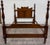 Traditional Vintage Full Size Thomasville Heirloom Collection Cherry Wood Four Poster Bed For Sale - Image 3 of 18