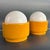 Yellow Pop Art Ceramic Table Lamps by Traudl Brunnquell, 1977, Set of 2 For Sale - Image 9 of 12