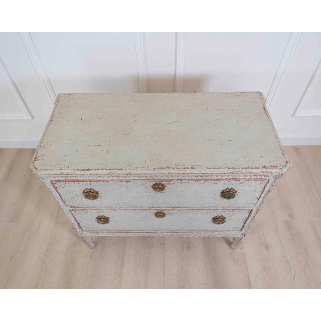 Danish 19th Century Carved Chest of Drawers For Sale In Atlanta - Image 6 of 9