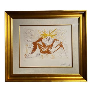 1960s Salvador Dali Le Cirque Le Fou (Clown) For Sale
