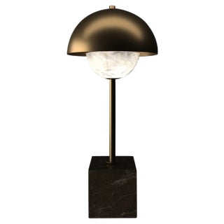 Apollo Bronze Table Lamp by Alabastro Italiano For Sale