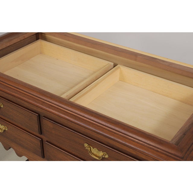 Bench Made 2 Piece Black Walnut Highboy For Sale - Image 9 of 18