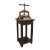 19th Century French Cast Iron Book Press on Wooden Stand For Sale