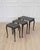 Queen Anne Mid 20th Century Set of Swedish Queen Anne Style Nesting Tables For Sale - Image 3 of 7