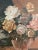 Raffaele Baldi, Vase of Flowers, Tempera Painting on Wood For Sale - Image 4 of 7