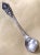Asian Deity Silver Salt Spoon For Sale - Image 4 of 5