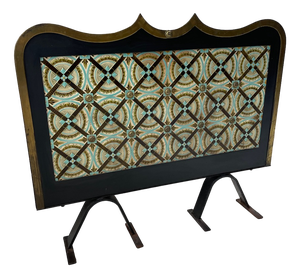 Cast Iron and Ceramic Firewall, 1950s
