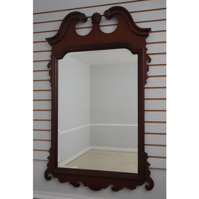 Link Taylor Solid Mahogany Bedroom Dresser W. Mirror For Sale In Philadelphia - Image 6 of 12