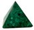 This gorgeous,, polished green malachite pyramid is a stunner on your desk, coffee table or shelf. A great conversation...