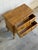 Vintage Danish Oak Nightstand End Table W Serpentine Drawers Scandinavian Style For Sale - Image 9 of 9