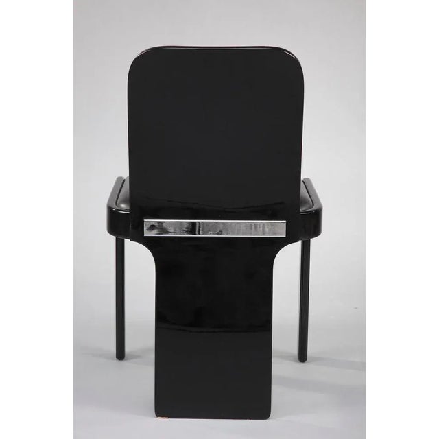 Italian Game Table and Chairs by Pierluigi Molinari for Pozzi, 1970s, Set of 5 For Sale - Image 15 of 18