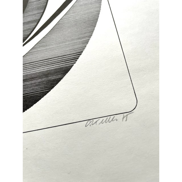 Mid-Century Modern C. Keller, Auge Um Auge, 1975, Print For Sale - Image 3 of 7