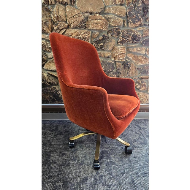 This is an original Alpha bucket executive desk chairs, initially designed by Nicos Zographos in 1964. The listed price...