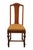 Traditional Vintage Antique Solid Cherry Traditional Federal Sheraton Style Dining Side Chair For Sale - Image 3 of 8