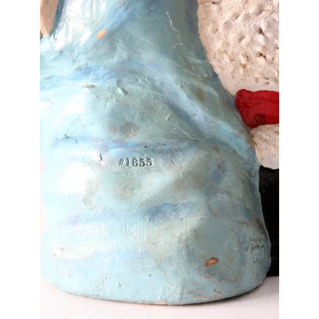 Santa Claus Christmas Statue Coin Bank Circa 1973 For Sale - Image 6 of 13